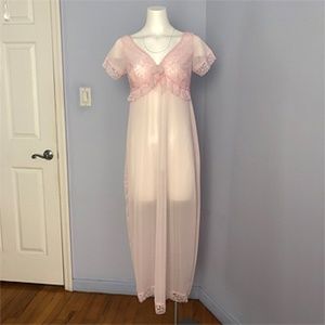 Nightgown Pink Sleepwear Sleep-dress